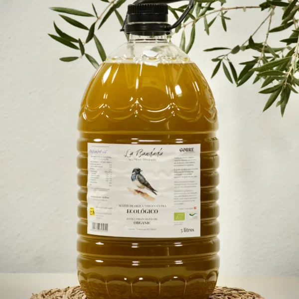 Aceite de oliva virgen extra ecológico (5 litros) - Imagen 2