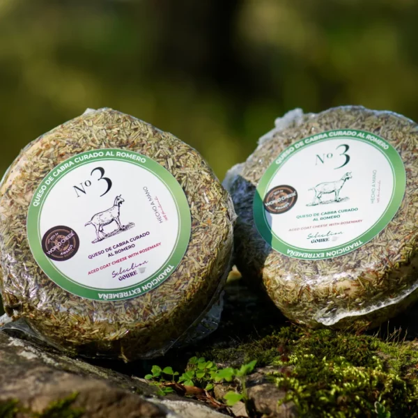 Queso curado de cabra al Romero
